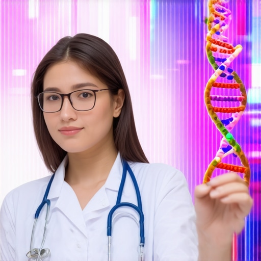Doctor reviewing genetic test results for tailored semaglutide dosing