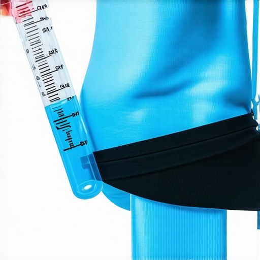 Genetic and digital health integration for personalized weight management Illustration of genetic testing and wearable health devices used in personalized weight loss strategies