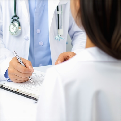 Doctor reviewing Semaglutide and fasting strategies with patient