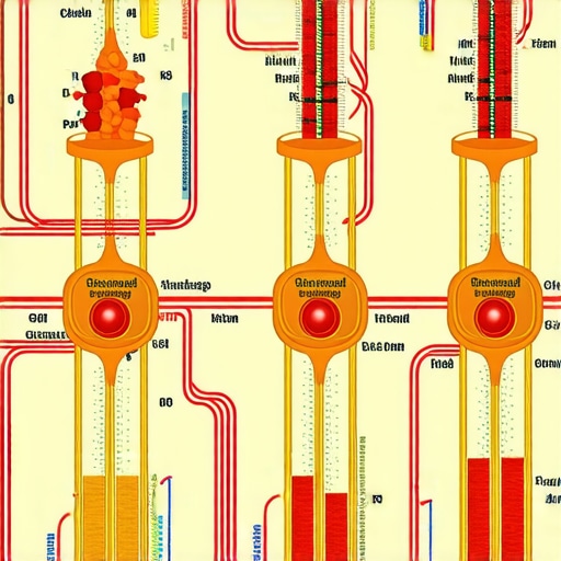 Diagram of cellular pathways demonstrating fat oxidation and autophagy during semaglutide use and fasting.