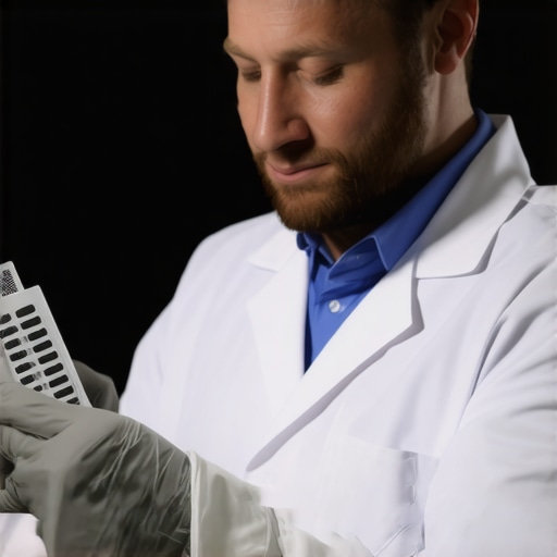 Scientist studying genetic data to optimize semaglutide weight loss treatment
