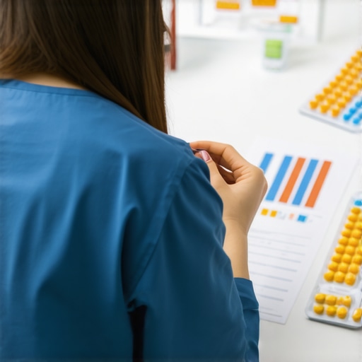 Personalized Weight Loss Strategy Consultation Doctor and patient discussing weight loss and medication plan with charts