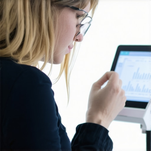 Scientist reviewing genetic and metabolic data for customized weight management.