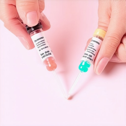 Doctor analyzing a patient's customized diet and medication plan