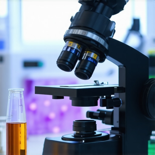 Microscopic view of cells affected by semaglutide showing mitochondria and hormone receptors