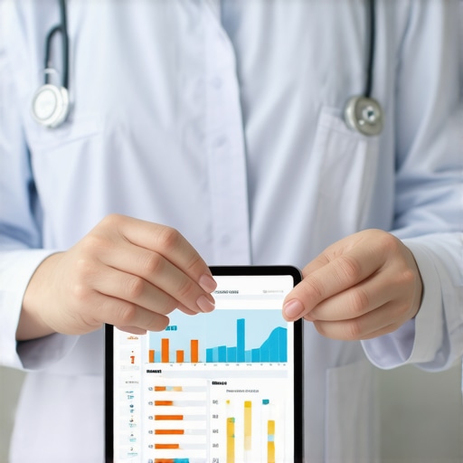 Doctor reviewing digital health data for tailored semaglutide treatment