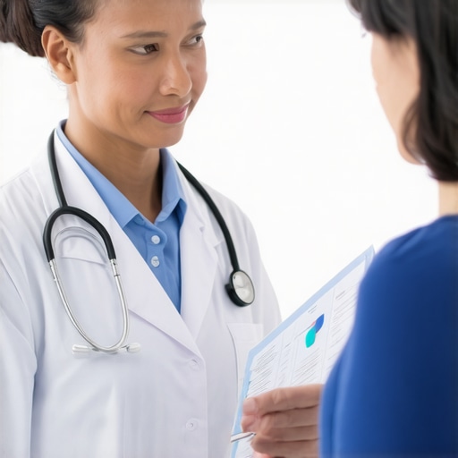 Doctor consulting with patient about personalized weight loss and lifestyle strategies