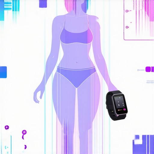 Future of Weight Loss: Semaglutide and Innovation Futuristic illustration of personalized weight loss technology and microbiome analysis.