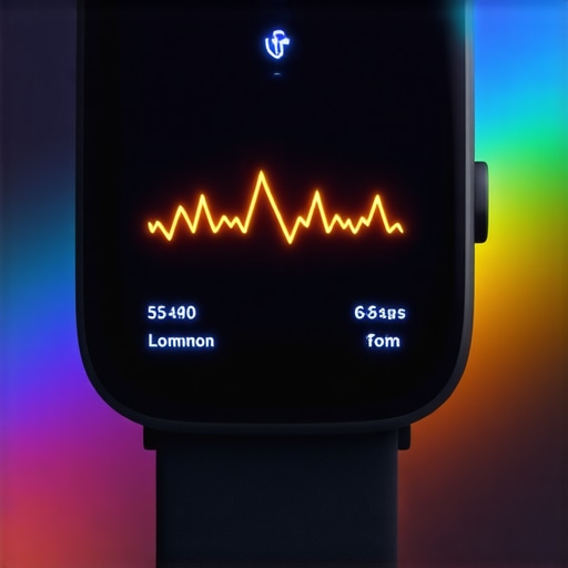 Futuristic Health Tech for Weight Loss Wearable glucose monitor and AI app supporting advanced weight management in 2025