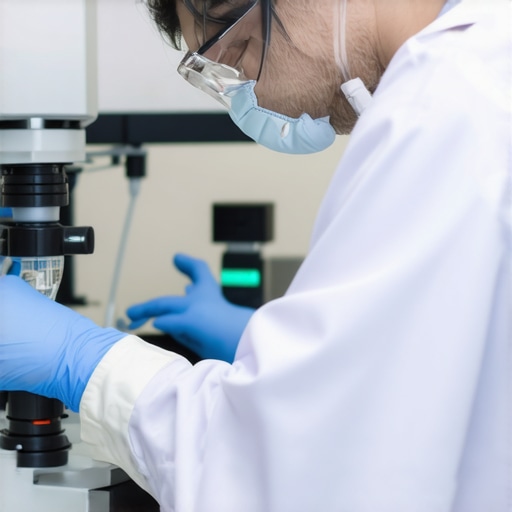 Researcher working on Semaglutide in laboratory