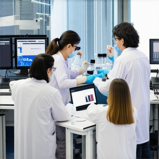 Experts Behind the Semaglutide Revolution Researchers and doctors working together on Semaglutide treatment in a lab