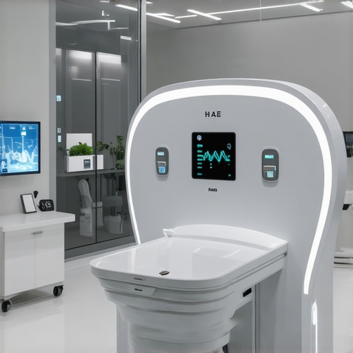 Future of Weight Loss Treatments 2025 A high-tech healthcare clinic demonstrating advanced weight management technology