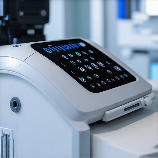 Concept image of futuristic healthcare with advanced weight loss tools and AI