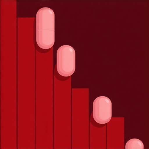 Graph illustrating the rising market share of semaglutide in obesity treatment