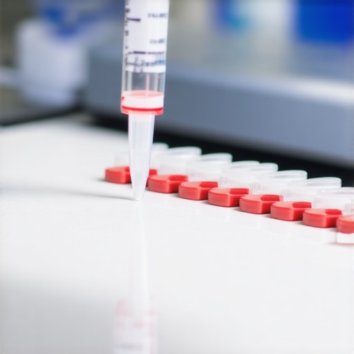 Semaglutide Development in Labs Scientist working on semaglutide vials in laboratory